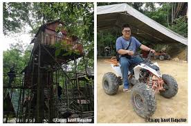 · the ulu bendul recreational park located some 16km from seremban on the kuala pilah sri menanti route, at the foot of bukit angsi provides a welcome respite to the weary traveller. Negeri Sembilan Kampung Jkin Resort Escapy Travel Mag