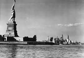 The statue of liberty stands at the mouth of the hudson river in new york harbor.the statue is a gift from france, dedicated in 1886 to celebrate the centennial of the united states of america. Statue Of Liberty See Photos From Before It Got To Nyc Time