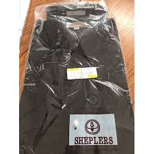 sheplers short sleeve black shirt 16 ships n 24h