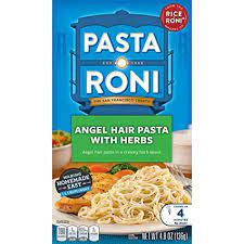 Tender angel hair pasta floating in a creamy herb sauce tastes like heaven on earth! Amazon Com Pasta Roni Angel Hair Pasta With Herbs 4 8 Oz Grocery Gourmet Food