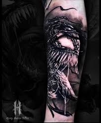 Your artist could shape venom was initially made as a villain from the spiderman world, by todd mcfarlane. Killer Venom By Kenny Hannon Humaninkstinct Schwerte Germany Tattoos