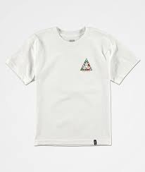 Huf Boys Nations White T Shirt