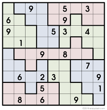 Free puzzles and mazes since 2004. Daily Sudoku Solve This Puzzle At Krazydad Tough Jigsaw Sudoku