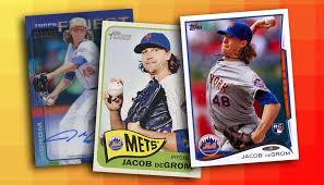 Jacob degrom probably is going to win the nl rookie of the year award. Jacob Degrom Rookie Card Rankings And Other Key Early Cards