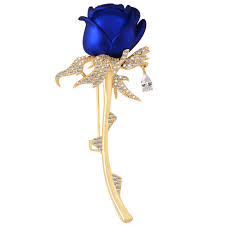 rose brooch pin