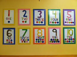 For more ideas, check my holiday or subject specific boards. Preschool Number Wall Decor Novocom Top