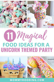 Talented bloggers have put together the most gorgeous unicorn party food ideas and unicorn party snacks full of colors and sparkles and swirlies that are guaranteed to delight your little all credits for the photos shared below belong to the original blogger that created these unicorn food ideas. 11 Magical Food Ideas For A Unicorn Birthday Party Mommyhooding Unicorn Party Food Unicorn Themed Birthday Party Unicorn Themed Birthday