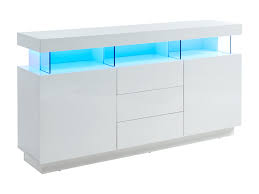 Wohnzimmer sideboards & kommoden günstig online kaufen bei mega möbel sb. Sideboard Hochglanz Led Fabio Weiss Gunstig Kaufen