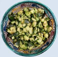 Salade De Courgettes A La Libanaise Salade Courgette Cuisine Libanaise Recettes De Cuisine