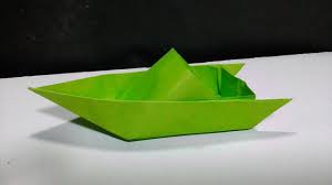 For a printable pdf version of the boat instructions , click here. How To Make A Cool Paper Speed Boat Youtube