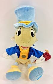 Disney Store Jiminy Cricket 14 Stuffed Animal Plush Pinocchio Sewn Eyes Disney Disney Plush Disney Jiminy Cricket