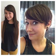 Buzz cut + hard part + full beard. To See What It Would Look Like On A Normal Person Long To Short Hair Hair Makeover Pixie Hairstyles