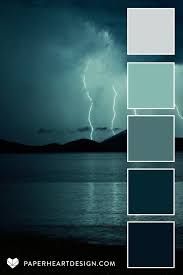 Green Teal Color Palette 6 Thunderstorm Inspired Color Schemes Teal Color Palette Monochromatic Color Scheme Color Schemes Colour Palettes