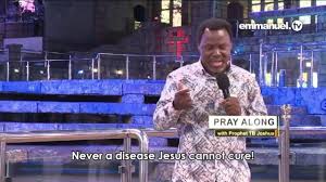 Nigeria's fiery pastor and televangelist temitope balogun joshua, better known as tb joshua is dead, his ministry has confirmed. Pray Along With Prophet T B Joshua Touch Your Screen By Faith In Jesus Names Of Jesus Jesus Why Pray