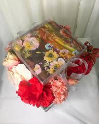 Gula2 lolipop aq gubah bersama jambangan bunga. Gubahan Hantaran Set Kain Pasang By Hantaran Leenscraft Facebook