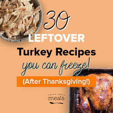 —debra goforth, newport, tennessee homedishes & beve. 30 Leftover Turkey Recipes You Can Freeze After Thanksgiving Once A Month Meals
