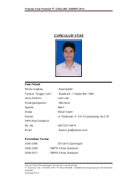 Cv merupakan singkatan dari istilah curriculum vitae yang dalam bahasa inggris yang berarti sebuah dokumen yang berisi riwayat hidup yang pada umumnya di gunakan untuk memberikan informasi tentang data diri dan kemampuan individu. Contoh Cv Teknik Sipil Contoh Songo