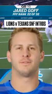 Sunday Night Football player intros from the primetime matchup between the  Lions and Texans.