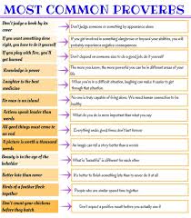 30 Most Useful English Proverbs You Should Learn Right Now Eslbuzz Learning English Proverbs English Common Proverbs English Proverbs With Meanings