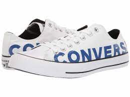 Converse Men White/Blue/White Chuck Taylor All Star Wordmark 2.0 - Ox  Lifestyle Sneakers - VipBrands
