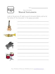 Musical instruments esl picture dictionary worksheets to improve vocabulary. Musical Instruments Worksheet All Kids Network