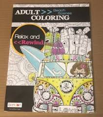 Coloring books for adults relaxation. Relax And Rewind Adult Patterns Coloring Book By Bendon Beach Scenes Ebay