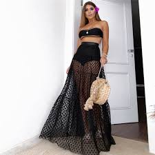 White Sheer Wrap Maxi Skirt Royaltechsystems Co In