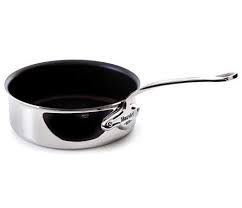 Mauviel Made In France M Cook 5 Ply Stainless Steel 5224 24 3 3 Quart Non Stick Saute Pan With Cast Stainless Steel Handle Mauviel Saute Pan Steel Handle