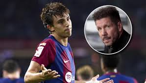 La indirecta de Joao Félix para Simeone tras su primer gol con el  Barcelona: “Aquí el