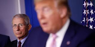 Top us government scientist anthony fauci has said a clip of him used in a trump campaign advert is misleading. Fauci Trump Obviously Wrong That 99 Of Coronavirus Cases Are Harmless