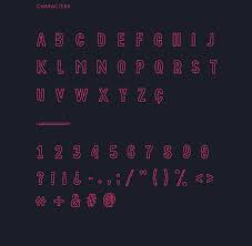 Hello , this font is demo version / free for personal use. Free Neon Font Behance Download 16956 Free Fonts Free Typography Script
