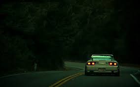 Speedhunters, car, toyota, toyota chaser, sunset, jdm, mode of transportation. White Car Car Jdm Nissan Nissan 240sx Road Trees 1080p Wallpaper Hdwallpaper Desktop Nissan 240sx Nissan 180sx Nissan
