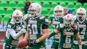 Schwäbisch hall unicorns — copenhagen towers/carlstad crusaders. American Football Gfl Schwabisch Hall Unicorns Gewinnen Regenspiel Gegen Munich Cowboys Sudwest Presse Online