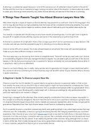 If any of these sound like you, you should. 12 Reasons You Shouldn T Invest In A Good Divorce Lawyer