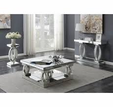 Shop our best selection of mirrored coffee tables to reflect your style and inspire your home. Arely Clear Mirror Coffee Table With Rhinestones By Coaster