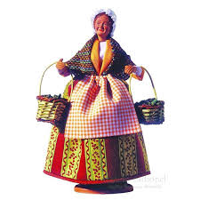 Santon De Provence Lady With Olives By Claude Carbonel Doll House People Beautiful Stories Provence