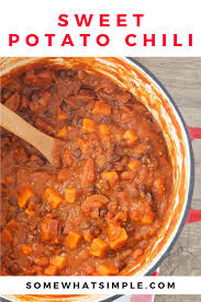 Sausage Sweet Potato Chili Recipe Recipe Recipes Sweet Potato Chili Recipe Paleo Cooking