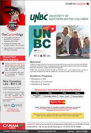 Study In University Of Northern British Columbia Canam Consultants International Job Search Faculty And Staff International Jobs