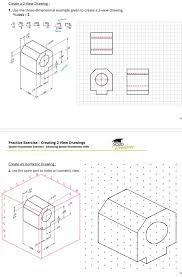 The rendering of an object or floor plan in scale as viewed from a stated angle. For Problem One I Took 2 View As Creating The Top Chegg Com