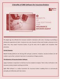 Compucram real estate broker exam v.6. Benefits Of Crm Software For Insurance Brokers Agents By Amity Software Issuu