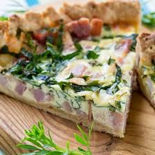 Tarte Aux Blettes Poulet Jambon Et Mozzarella Recette Recette Quiche Recette Quiche Lorraine Recette