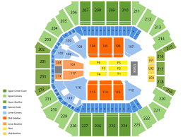 Spectrum Center Charlotte Seating Chart With Rows Www