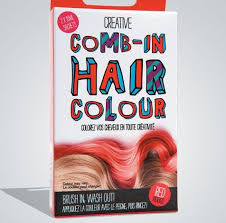 They should only wash their hair maximum two to three times a week to ensure longer lasting colour. Comb In Hair Color Kit Don T Worry If A Red Streak Doesn T Go With Your Nine To Five Persona The Color Was Temp Hair Color Wash Out Hair Color Red Hair Color