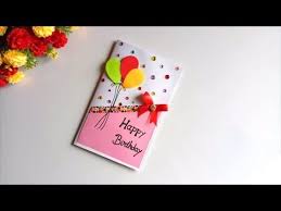 Taking the time to make a greeting card personally, lets the receiver know just how special they are to you. Beautiful Handmade Birthday Card Idea Diy Greeting Cards For Birthday Youtube Card Making Birthday Handmade Birthday Cards Birthday Card Drawing
