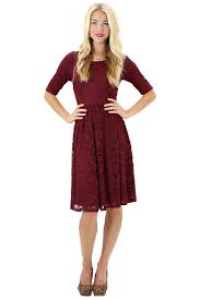 Modest Dresses Samantha Lace Dress In Burgundy Modest Lace Wedding Dresses Modest Bridesmaid Dresses Bridemaid Dress