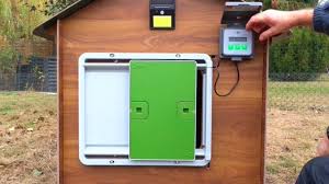Porte Automatique Universelle Installation Simple Sur Un Poulailler Poulailler Portes Automatiques Mangeoire Poule
