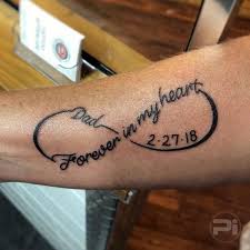 The flock of bird's memory tattoos is meant to symbolize the achievement of freedom by a close person. 50 Dad Memorial Tattoos Ideas Best Designs Canadian Tattoos