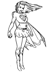 Free printable supergirl coloring pages. Print Supergirl Coloring Pages Free Coloring Library