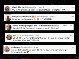 To further improve your sign language skills, we suggest you do the following: Viral D C Sign Language Interpreter Gets Career Boost From Celebs