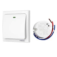 Acegoo Wireless Lights Switch Kit No Battery No Wiring Quick Create Or Relocate On Off Switches For Lamps Fans Appliances Self Powered Switch Remote Control House Lighting Switch And Receiver Amazon Com Industrial Scientific